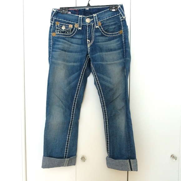 True Religion Ricky Super T Straight Legged Jeans - Picture 2 of 8